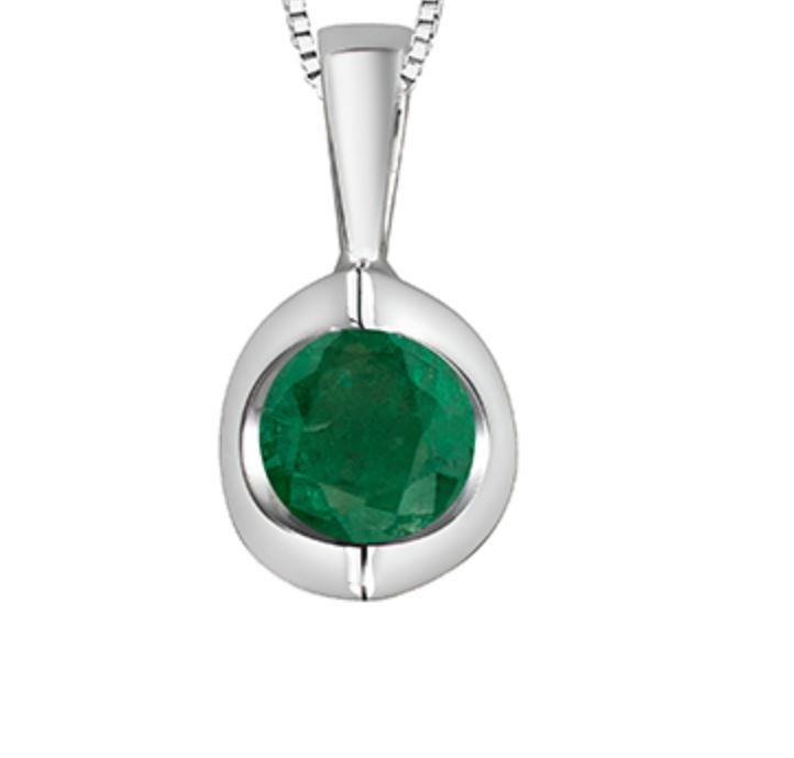 Emerald Pendant Jewelry Store Near Edmonton   20015 