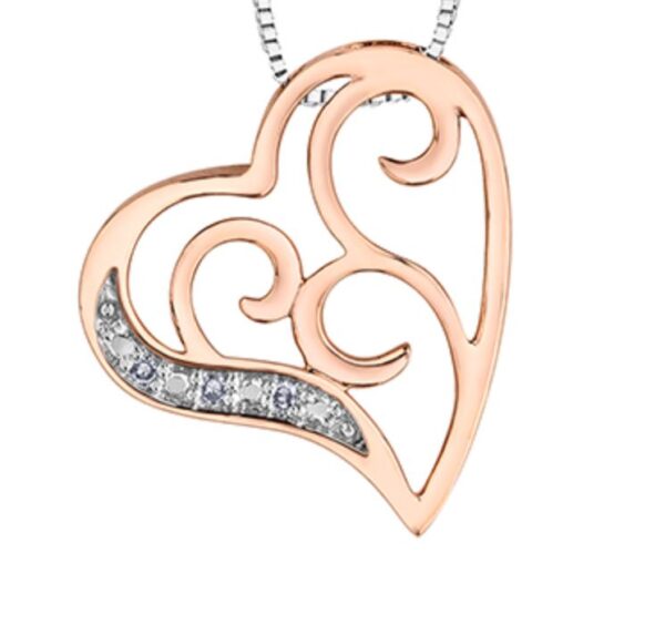 Diamond Heart Pendant