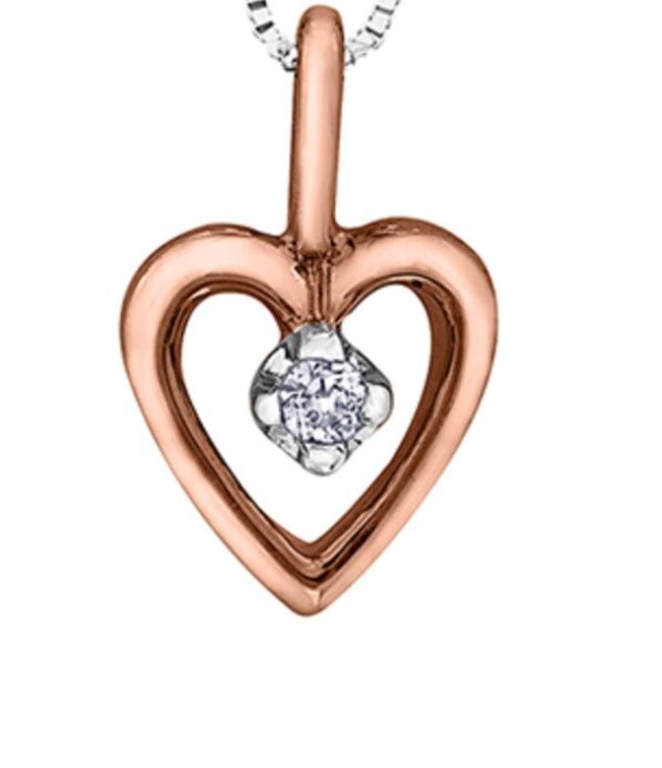 Diamond Heart Pendant