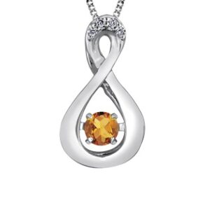 Pulse Genuine Birthstone Pendants