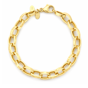 Oval Paper Clip Bracelet