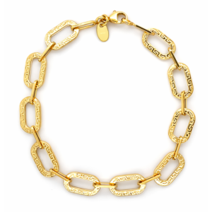 Round Paper Clip Bracelet