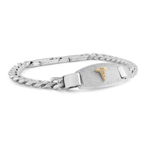 Medical Alert Steel Bracelet