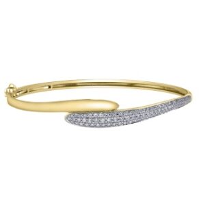 1.25ctw Natural Diamond Bangle