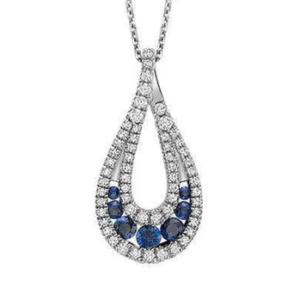 Blue Sapphire Necklace