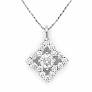 Square Clover Necklace
