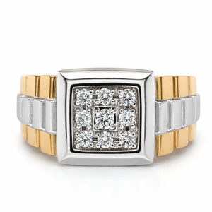 Men's Two Tone Ring