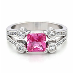 Pink Sapphire Ring