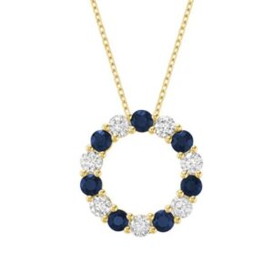 Blue Sapphire Necklace
