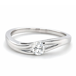 Tension Set Diamond Ring