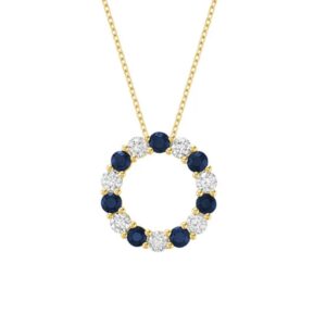 Blue Sapphire Necklace
