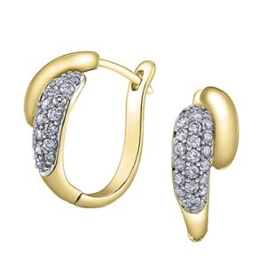 0.50ctw Diamond Hoops