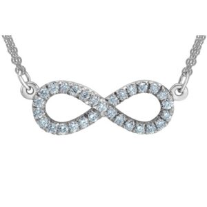 Sterling Silver Infinity Necklace