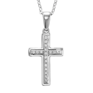 Cross Diamond Necklace