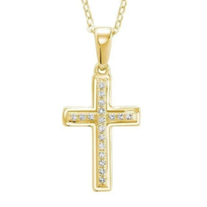 Cross Diamond Necklace
