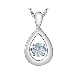 Sterling Silver Teardrop Necklace