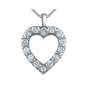 Sterling Silver Heart Necklace