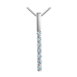 Sterling Silver Bar Necklace